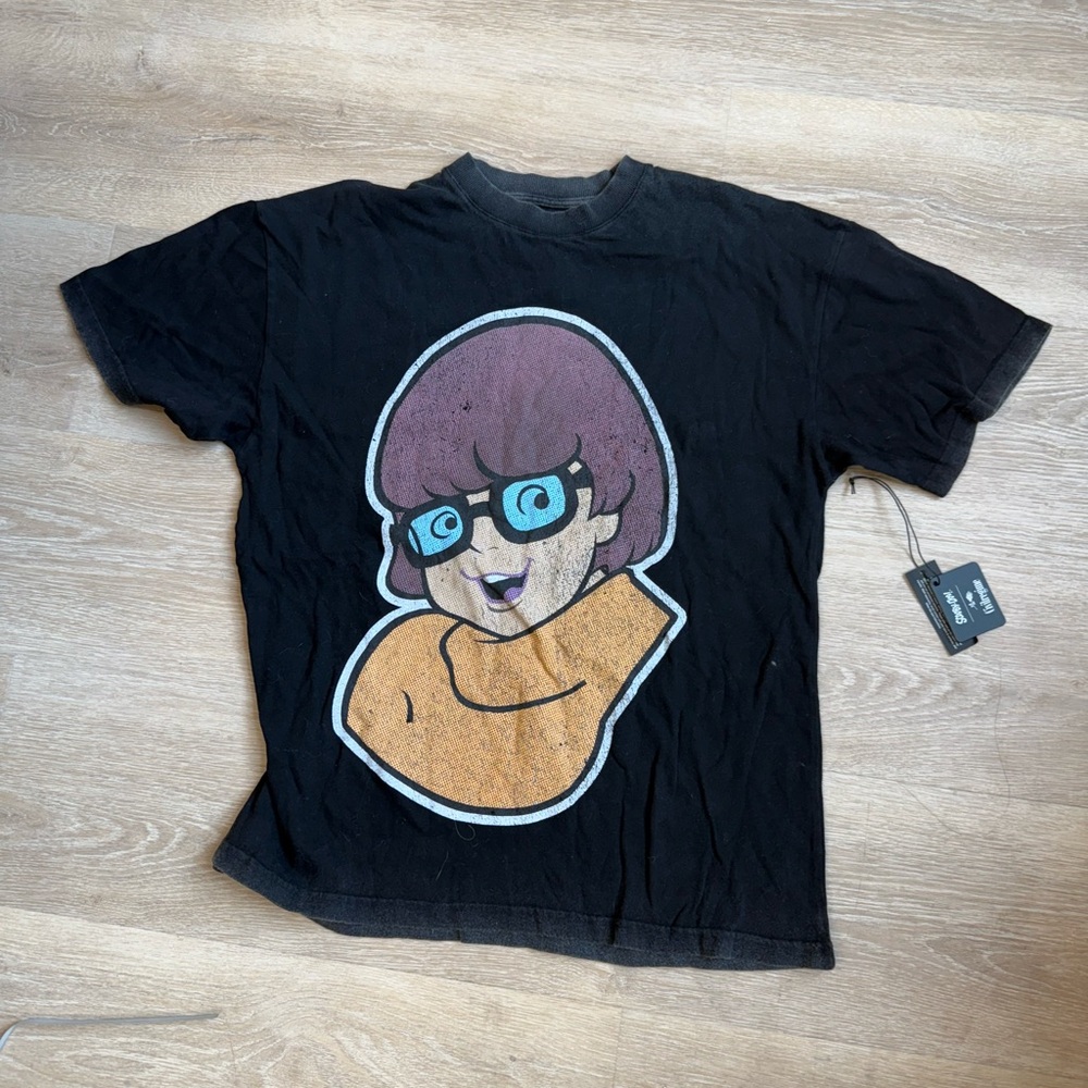 Black Graphic Kids T-Shirt